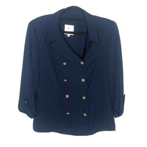 Fattaneh Bahari VTG Blazer Plus Size 18 Navy